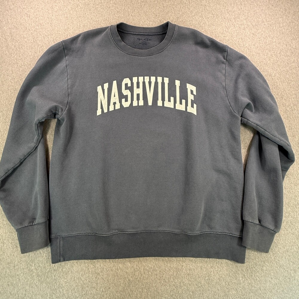John Galt Nashville Graphic Crewneck Sweatshirt